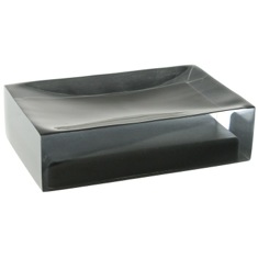 Decorative Black Soap Holder